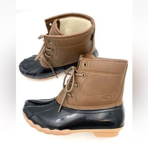 JBU Jambu Duck Boots Rain Size 4M Youth / Womens 5.5-6 Maplewood Waterproof